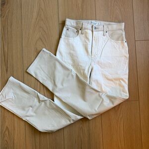 Abercrombie leather accent Jean